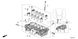 12100-6A0-A00 Cylinder Head