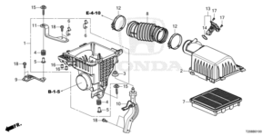 17220-64A-A00 Air Filter