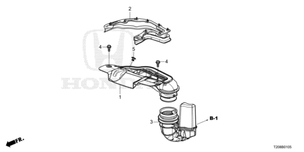17250-64A-A00 Intake Duct