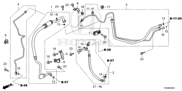80315-T29-R01 Discharge Hose