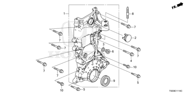 11410-5EA-K00 Timing Chain Cover
