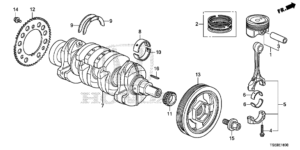 13310-55A-Z00 CRANKSHAFT