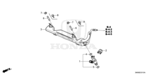 Injector 16450-5P6-003