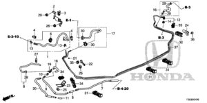 17720-TSA-K01 Fuel Purge Pipe