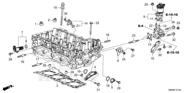 18011-5R0-000 EGR Valve