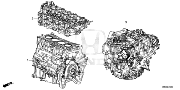 20031-6JC-000 Gear Box Honda