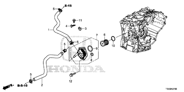 25560-5T0-003 CVT Cooler