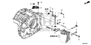 24411-5T0-000 Contorl Shaft