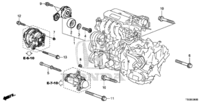 TENSIONER AUTO 31170-55A-003
