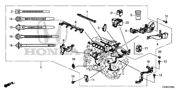 HARNESS ENGINE WIRE