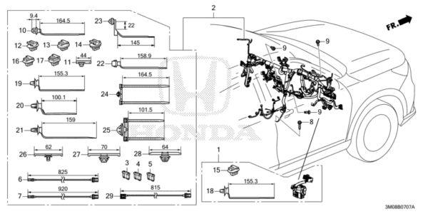 Honda HRV Parts EPC