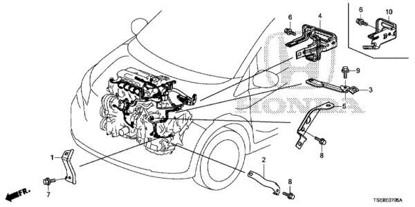 STAY ENGINE HARNESS
