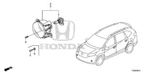 33165-TL0-003 Fog Light Bulb H8 HRV