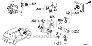 CONTROL UNIT MULTIPLEX INTEGRATED