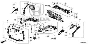BULKHEAD Honda BRV