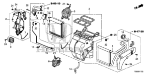 80215-TG2-K01 EVAPORATOR BRV