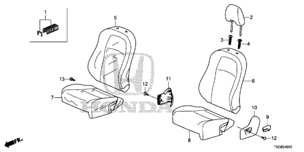 Honda BRV Seat