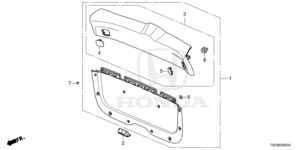 LINING TAILGATE LOWER