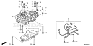 25420-5T0-003 CVT STRAINER