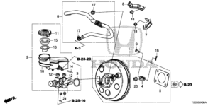 01469-TSA-K00 Brake Booster
