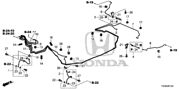 46376-TSA-K50 Brake Line