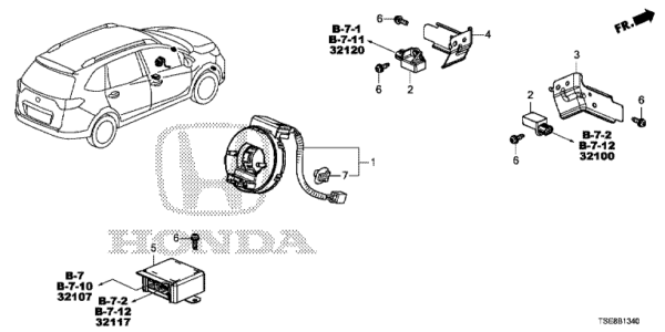 77900-TF0-E12 Cable Reel