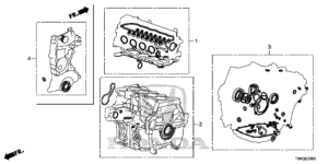 06111-RE0-H00 Gasket Kit Cylinder Block