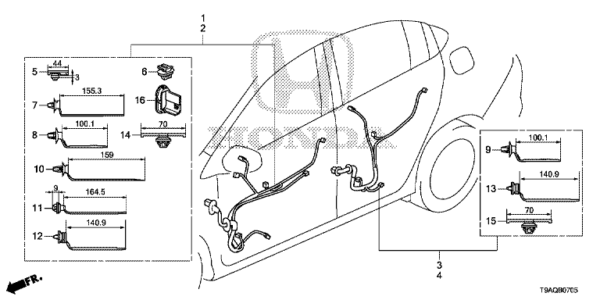 HARNESS, DRIVER DOOR WIRE