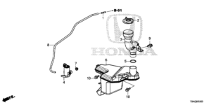 76841-T9A-T01 tank washer