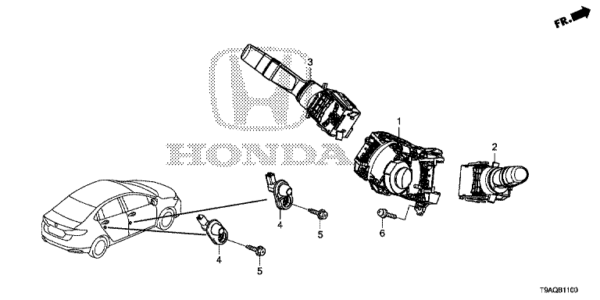 SWITCH WIPER HONA CITY