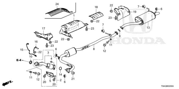 SILENCER HONDA CITY